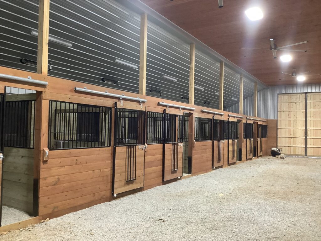 Custom Welded Horse Stalls